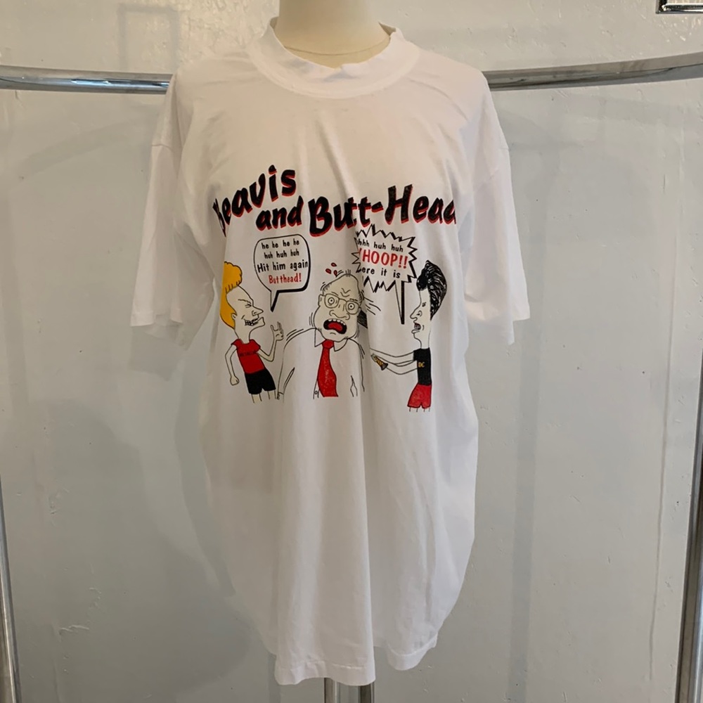 Vintage 90’s Bootleg NWOT Beavis and Butt-Head T-Shirt